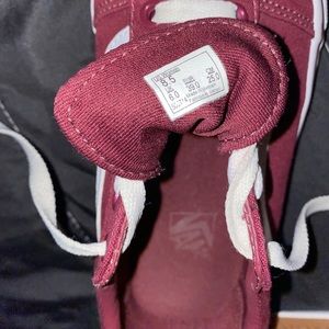 Maroon Old School Vans